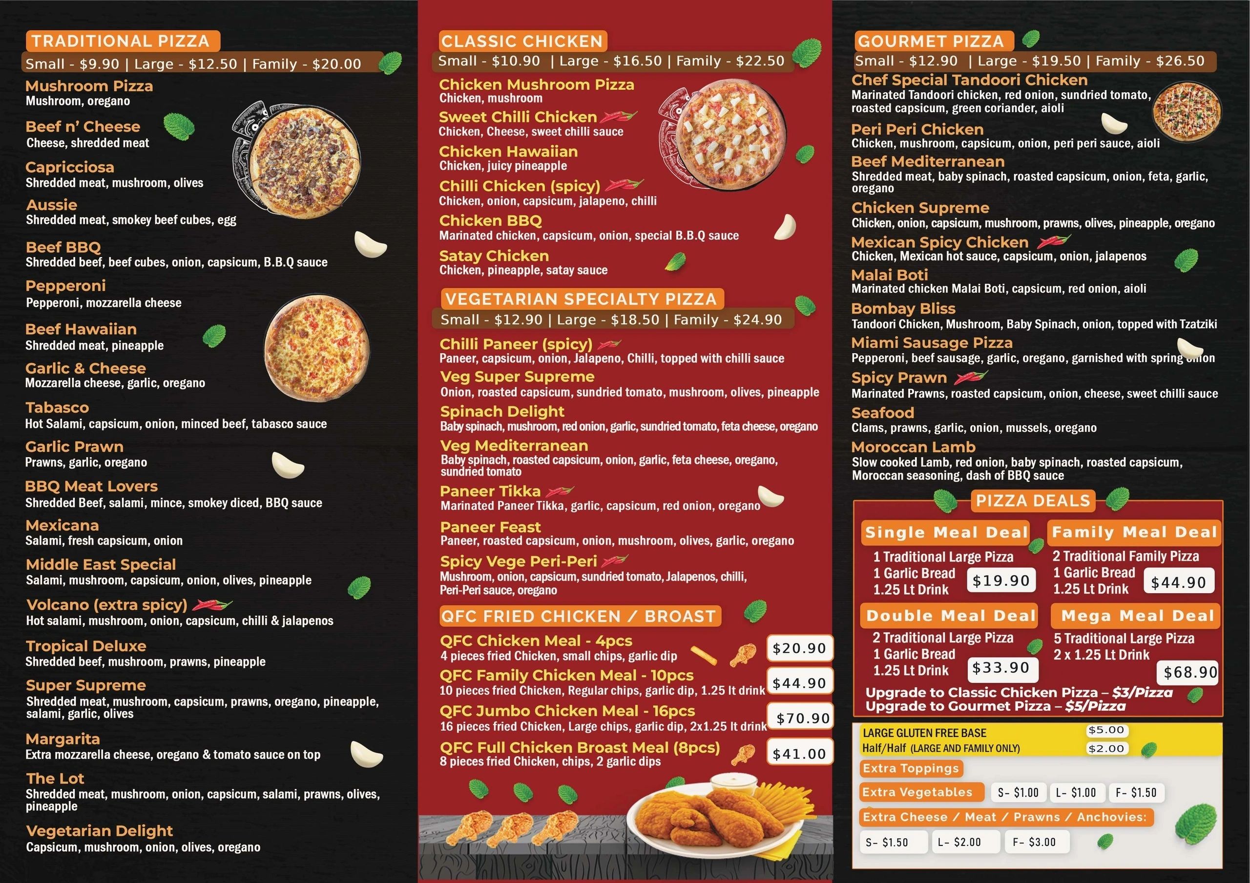 Menu Inner Flyer