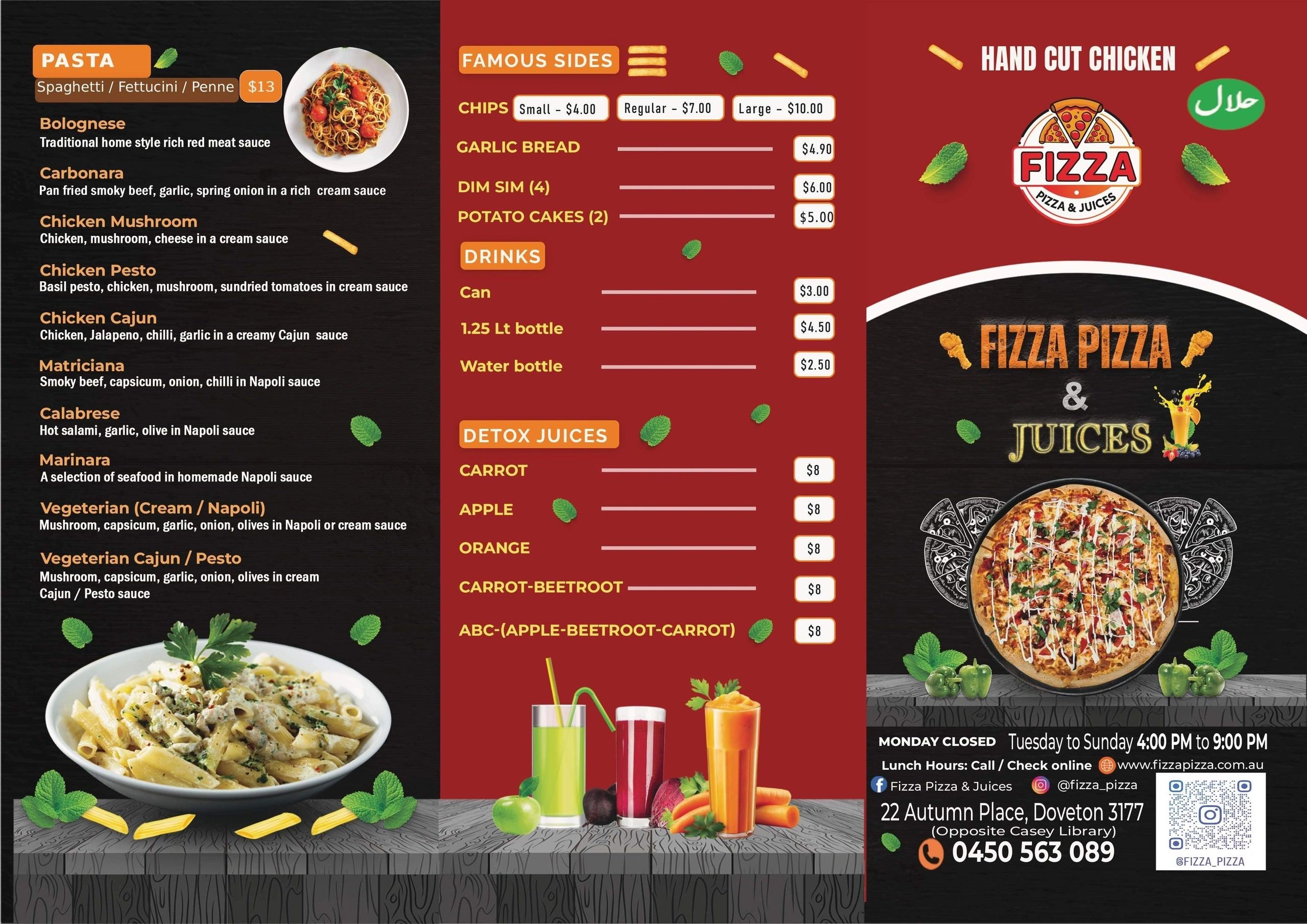 Menu Outer Flyer